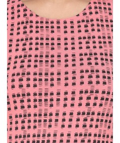 Pink printed Top