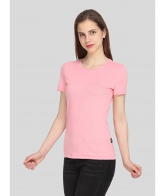 Pink Slub Jersey TShirt