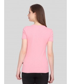 Pink Slub Jersey TShirt
