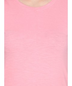 Pink Slub Jersey TShirt