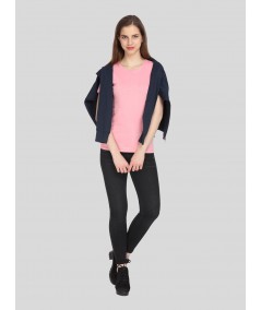 Pink Slub Jersey TShirt