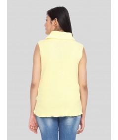 Aurora Flat Knit High Neck Top