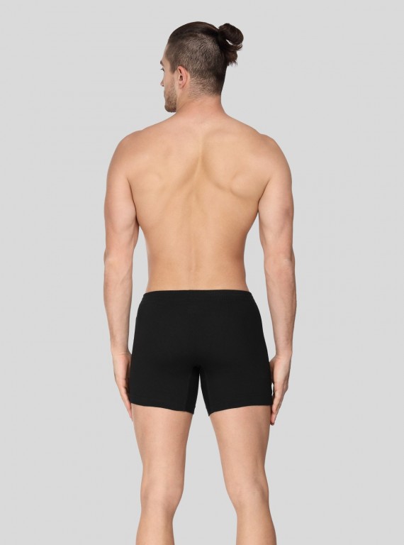 Black Buttoned Boxer Brief