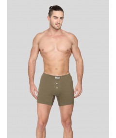 Kakhi Buttoned Boxer Brief