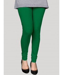 Women’s Green Cotton Legging – Stretchable, Soft & Everyday Essential