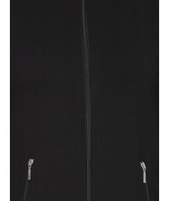 Black Zipper Sweatshirt