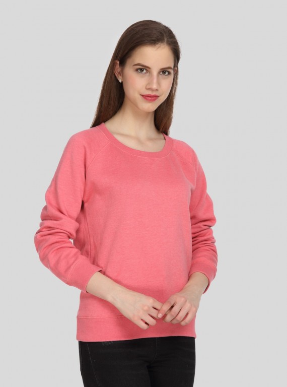 Pink Garment Dyed Sweatshirt