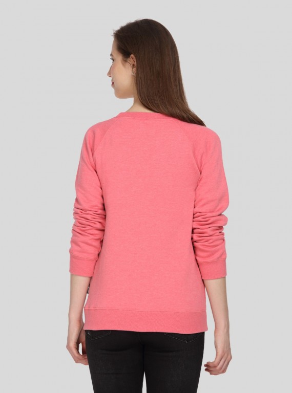 Pink Garment Dyed Sweatshirt