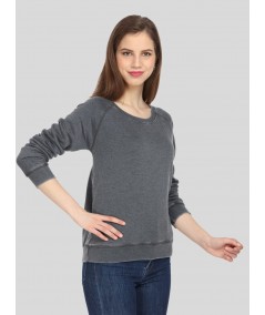 Black Garment Dyed Sweatshirt