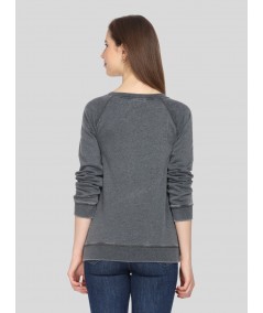 Black Garment Dyed Sweatshirt