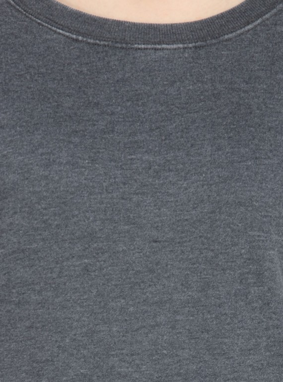 Black Garment Dyed Sweatshirt