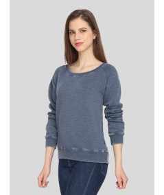 Blue Garment Dyed Sweatshirt