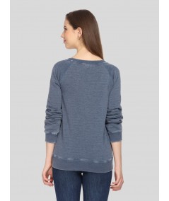 Blue Garment Dyed Sweatshirt