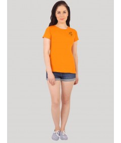 Short Sleeve Orange Top