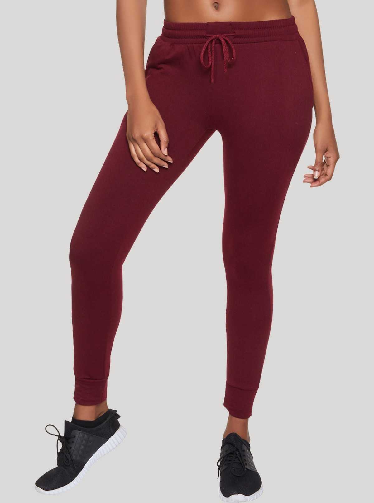 sweatpants burgundy