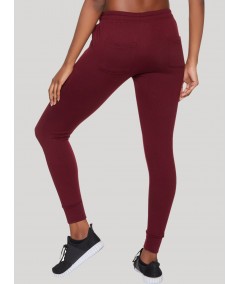 Burgundy Womens Sweat Pant