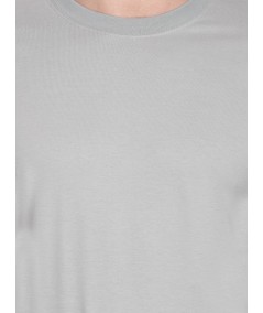 Gris Fonce Basic Crew Neck TShirt