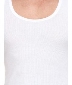 White Rib Vest