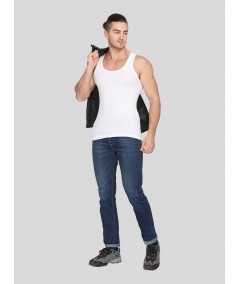 White Rib Vest