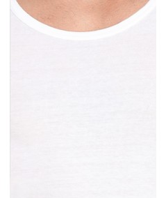 Men Cotton Jersey Vest - White