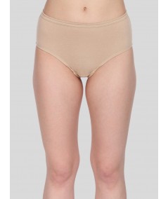 Brown Solid womens brief