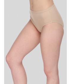 Brown Solid womens brief