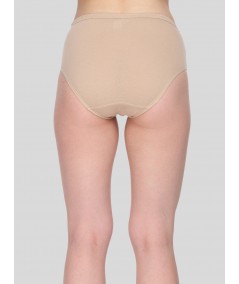 Brown Solid womens brief