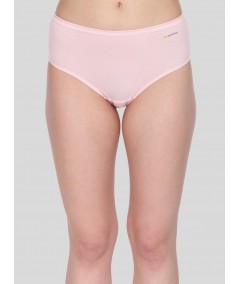 Pink Solid womens brief