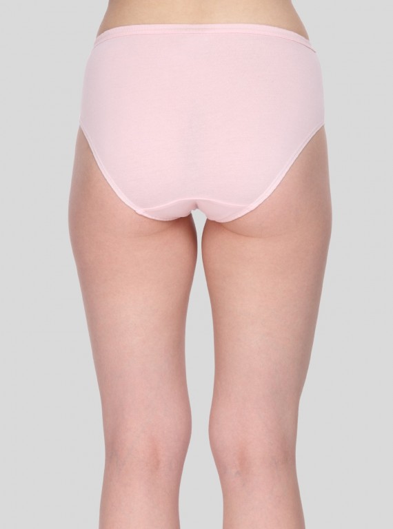 Pink Solid womens brief