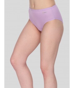 Women’s Lilac Cotton Elastane Brief – Soft Stretch Innerwear for Everyday Ease