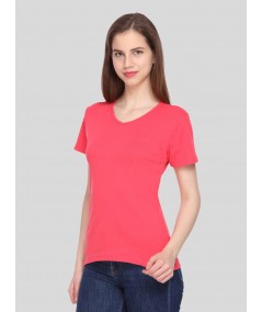 Roseberry Solid V Neck TShirt