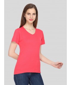 Roseberry Solid V Neck TShirt