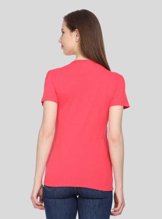 Roseberry Solid V Neck TShirt