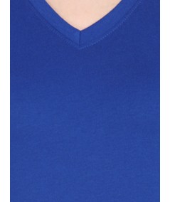 Royal V Neck Solid TShirt