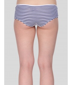 Navy stripe Womens Brief