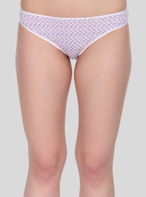 Purple print Womens Brief
