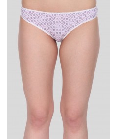 Purple print Womens Brief
