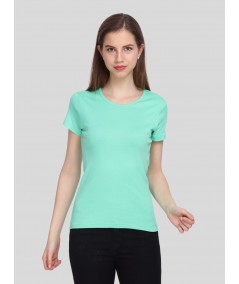 Turquoise Ribbed TShirt