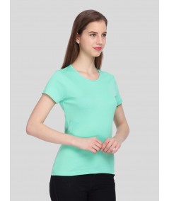 Turquoise Ribbed TShirt