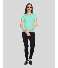 Turquoise Ribbed TShirt