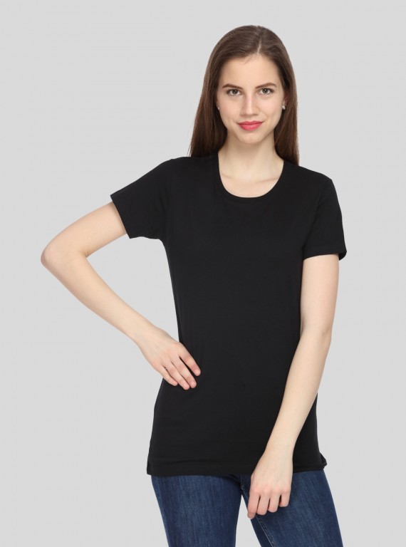 Black Crew Neck TShirt