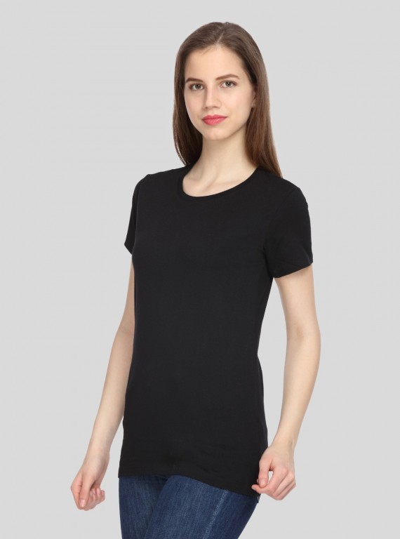 Black Crew Neck TShirt