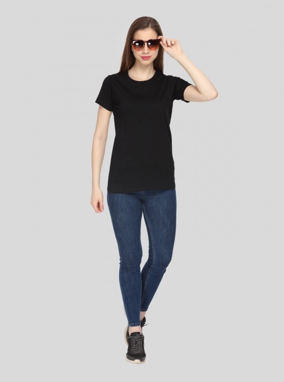 Black Crew Neck TShirt