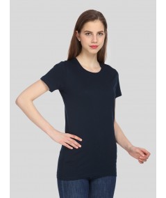 Navy Basic Crew Neck TShirt