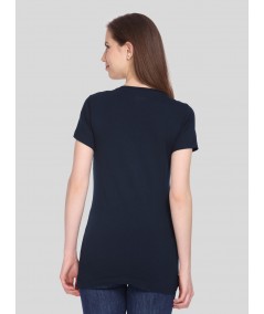 Navy Basic Crew Neck TShirt