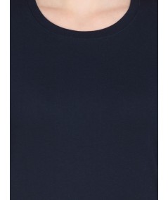 Navy Basic Crew Neck TShirt