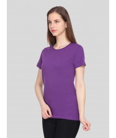 Purple Crew Neck TShirt