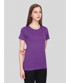 Purple Crew Neck TShirt