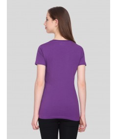 Purple Crew Neck TShirt