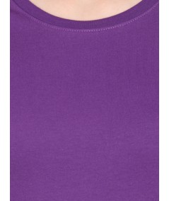 Purple Crew Neck TShirt